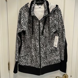 NWT ATHLETA triumph zip hoodie